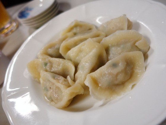 家族特製水餃子(550円)