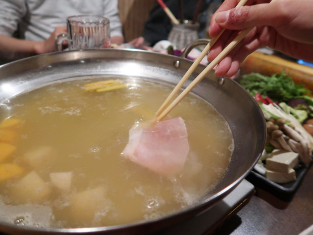 鯖出汁でいただきます!
