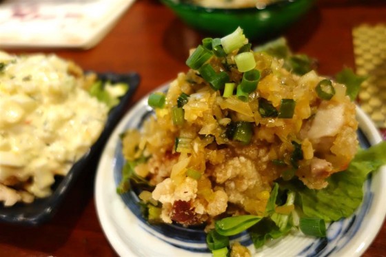 島ネギ中華風からあげ(120円)