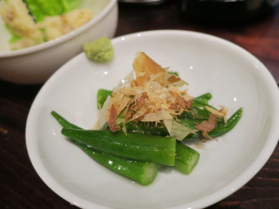 オクラ浅漬け(300円)