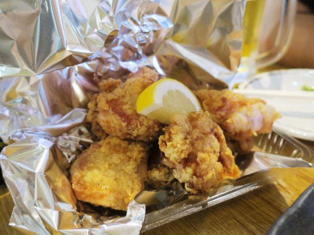 鶏唐揚げ(500円)