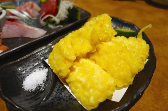 生とうもろこしの天ぷら