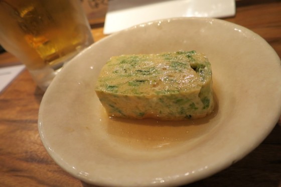 お通し 卵焼き