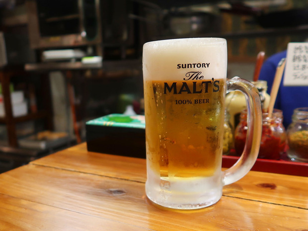 トミヤランドリー ビールはモルツ