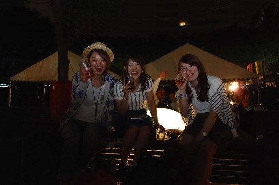 けやきひろば 春のビール祭り 2日目