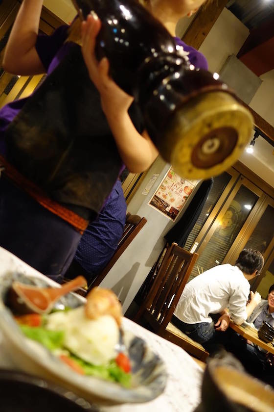 胡椒を派手に!