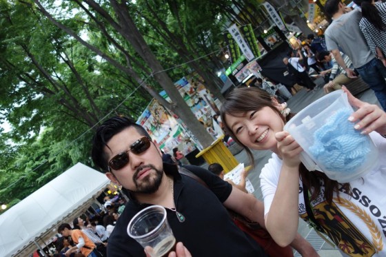 けやきひろば 春のビール祭り