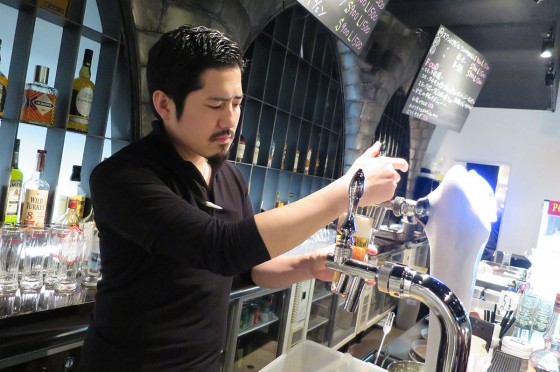 茶坊主注ぎ