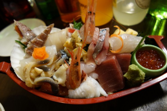 大漁盛り(1,500円)