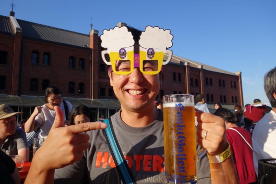 ビールメガネ!