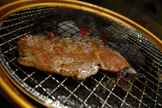 ロースが焼けました!