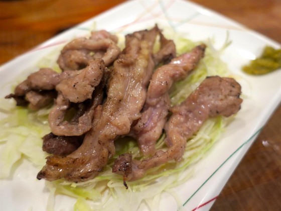 せせり塩焼き(380円)