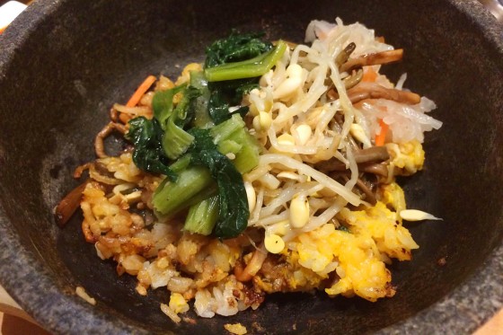 石焼ビビンバ ナムル追加