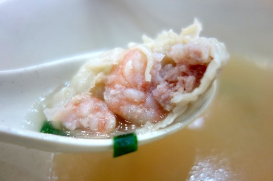 海老が美味しいワンタン
