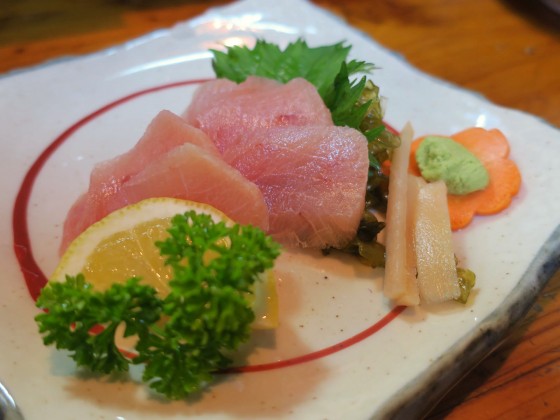 赤まんぼう刺身(700円)