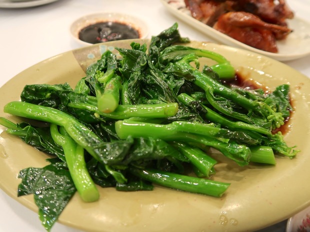 青菜炒め