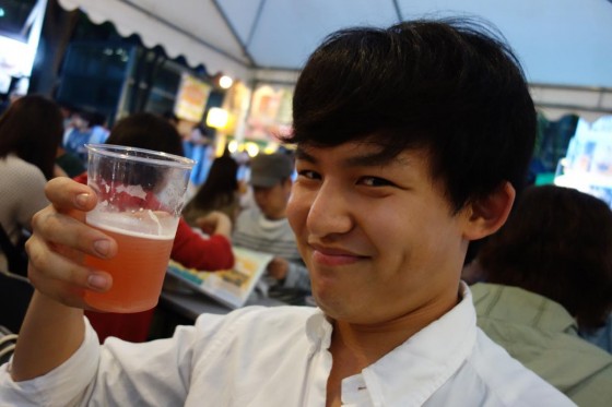 けやきひろば 春のビール祭り 2日目