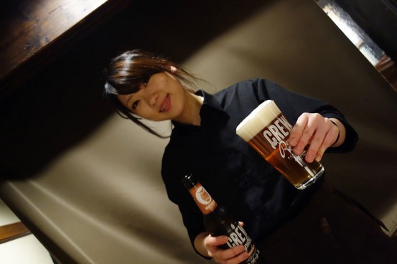 ビール7杯目!