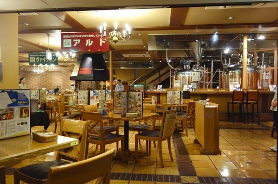 はこだてビール 店内