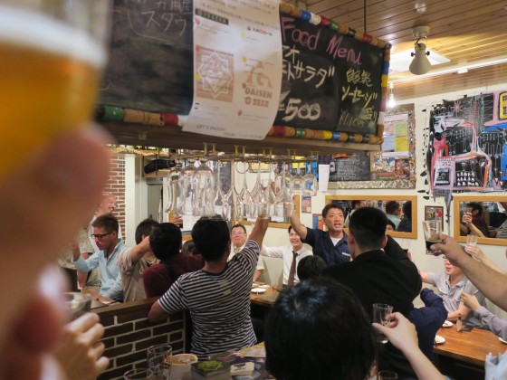 乾杯!!