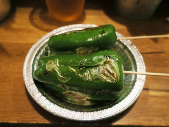 まるごとピーマン(1本150円)
