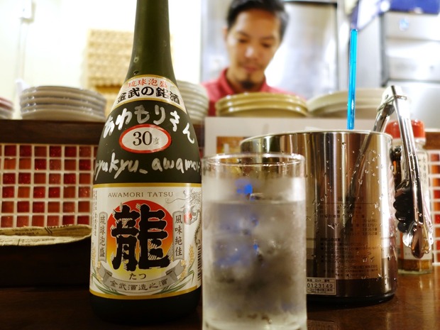 泡盛のボトルキープ