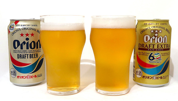 オリオンビール オリオンドラフト エクストラ飲み比べ