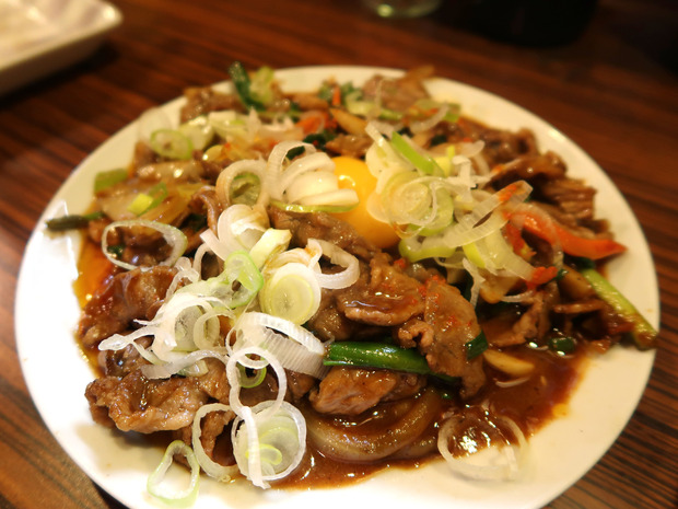 スタミナ焼(600円)