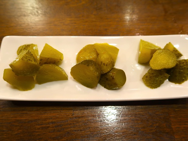 キュウリのピクルス(300円)