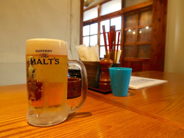 ビールはモルツ