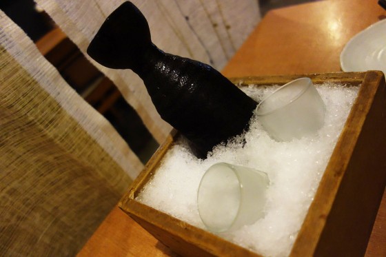 日本酒を…