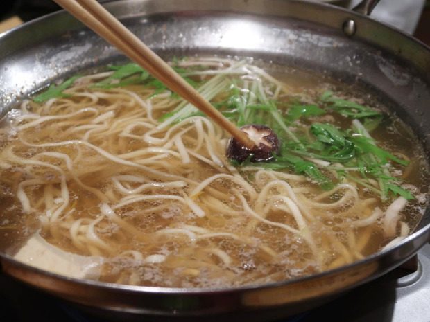 最後はじゃが麺