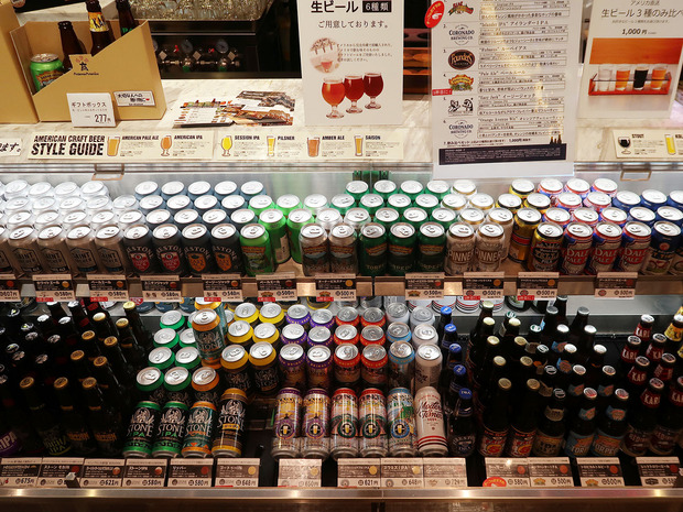 冷蔵庫のビール