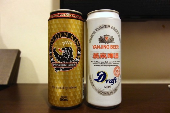 香港のコンビニで買ったビール