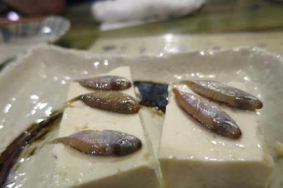 スクガラス豆腐