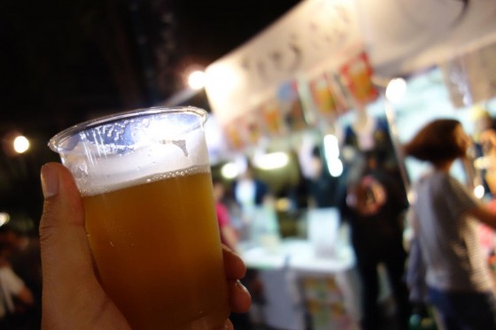 けやきひろば 春のビール祭り 2日目