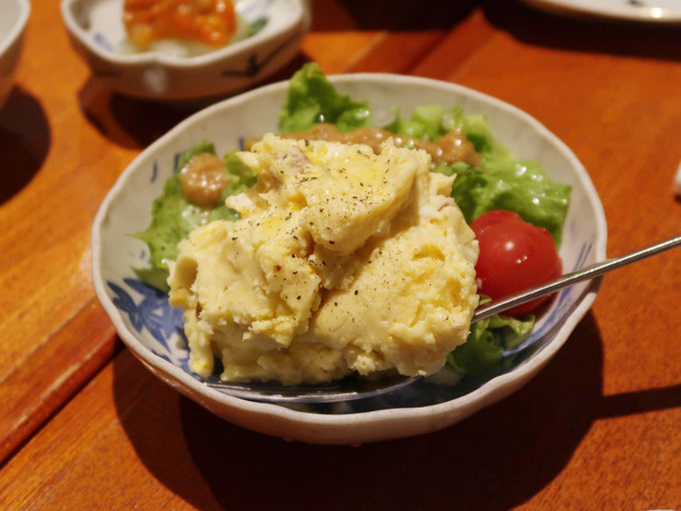 北あかりのポテトサラダ(480円)