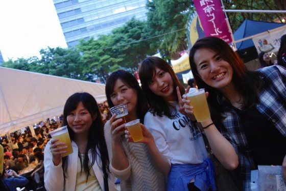 ビール女子