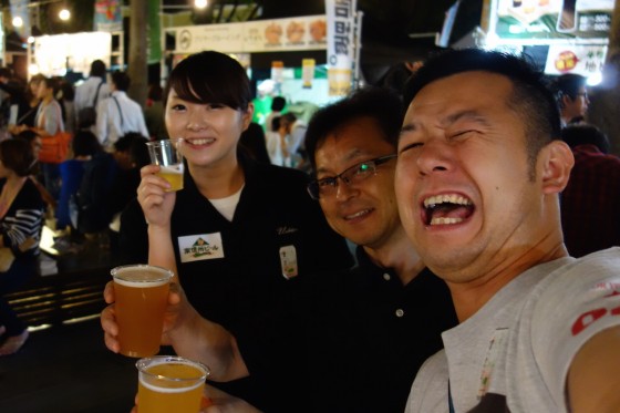 けやきひろば 春のビール祭り 2日目