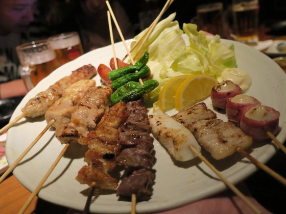 串焼き盛り合わせ