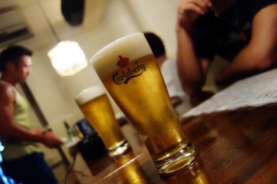 ビールはカールスバーグ!