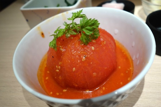 丸ごとトマト コリアン仕立て