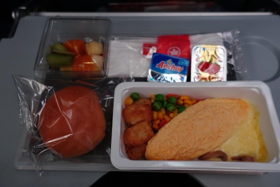 機内食(朝食)