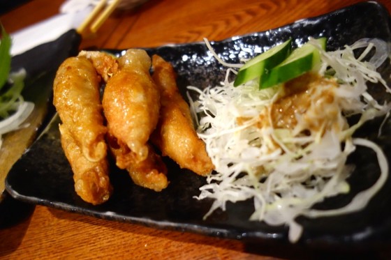 鶏皮ギョーザ