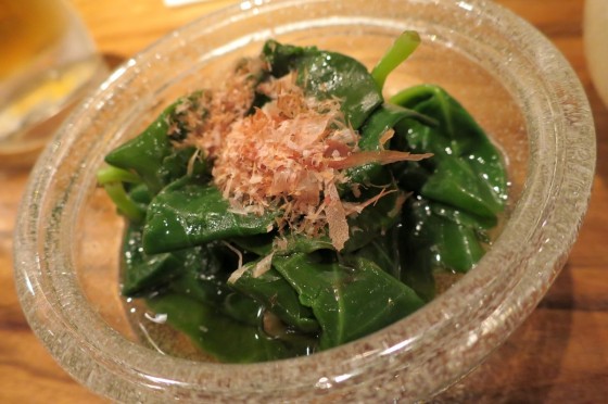 島野菜のおひたし 雲南百薬