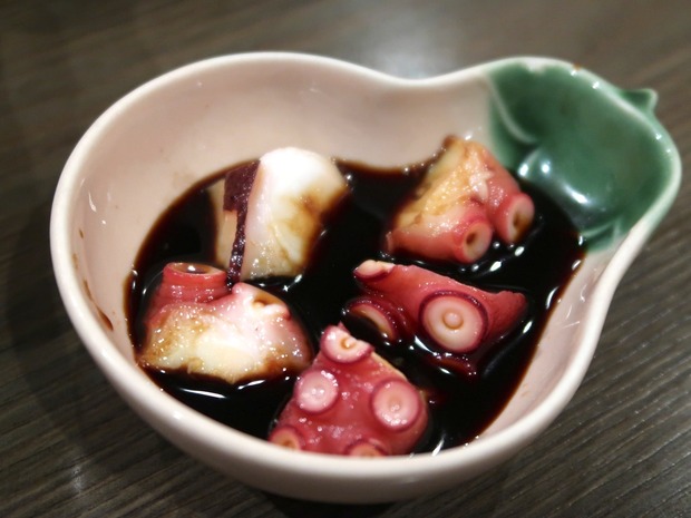 醤油につけて
