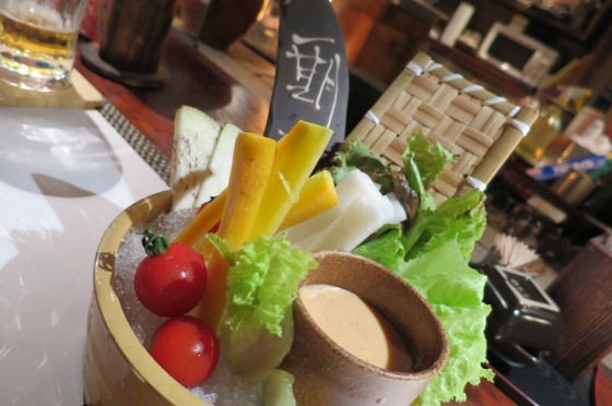 野菜桶盛り