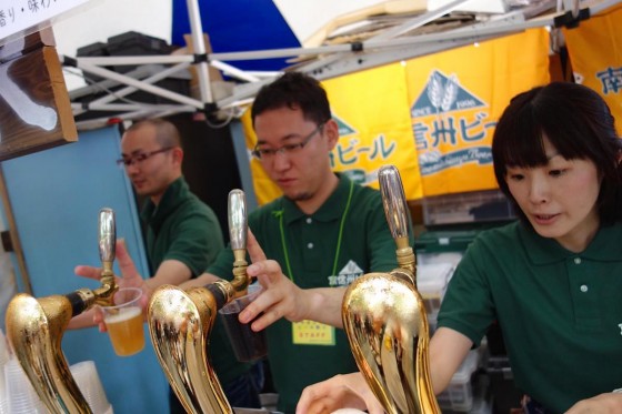 けやきひろば 春のビール祭り 2日目