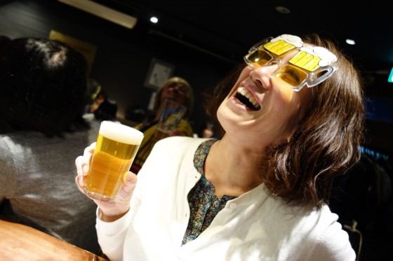 ビールメガネ