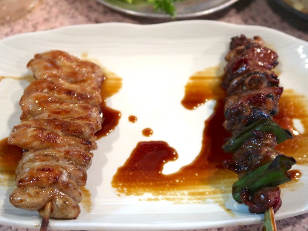 セセリ(150円)とハツ(130円)